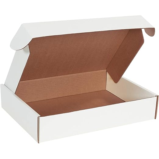 Box USA 15" Deluxe Shipping Boxes 15 1/8"L x 11 1/8"W x 3"H, Gifts or Bulk by BOXUSA