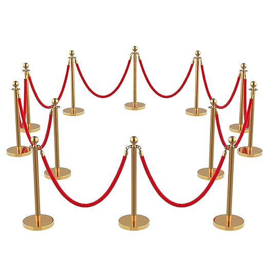 12Pcs Stainless Steel Stanchion Posts - Image 2