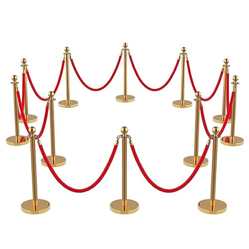 12Pcs Stainless Steel Stanchion Posts - Image 2