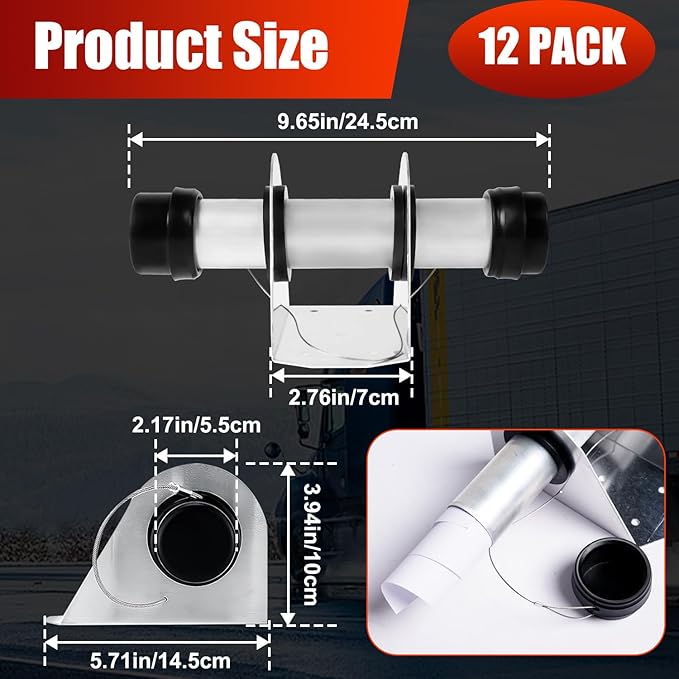 Soundforge Waterproof Aluminum Trailer Document Holder – Registration Card - Image 2