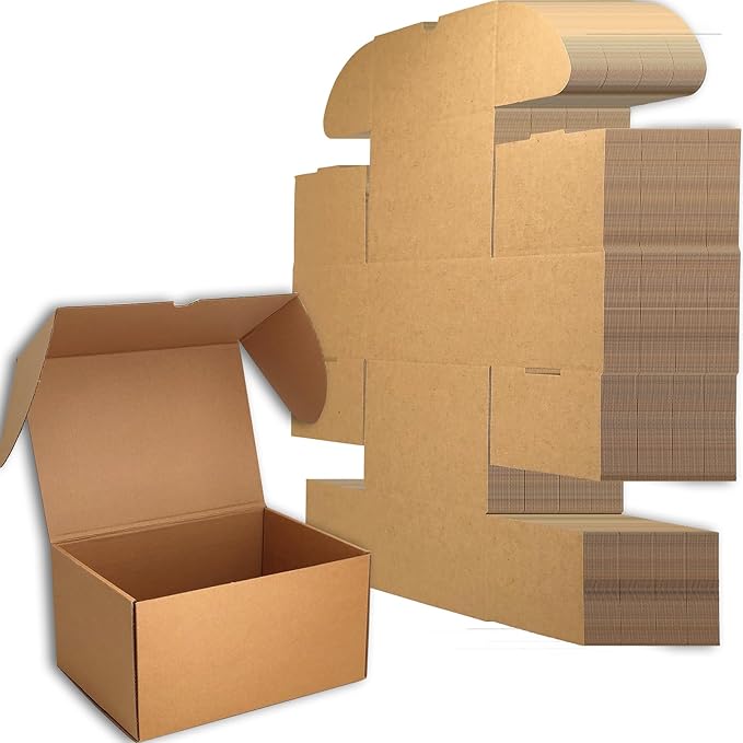 10x7x5 inches Small Shipping Boxes Set of 20 by Lmuze