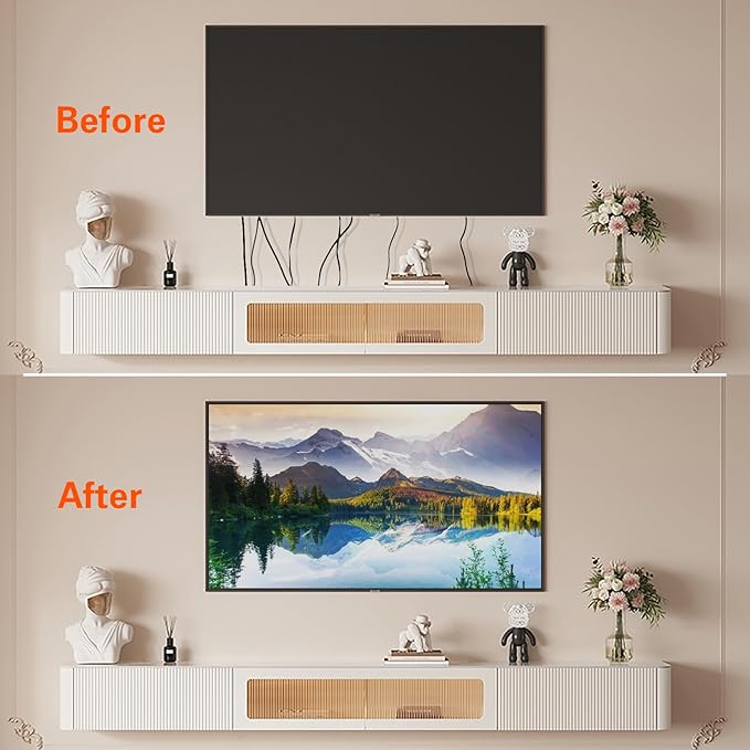 TV Wire Hider Kit for Wall Mount TV - Image 5