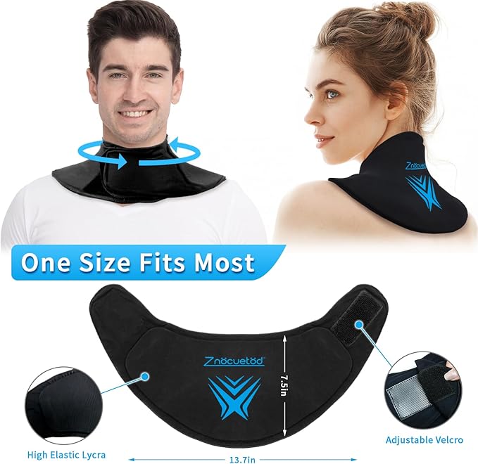Neck Ice Pack Wrap Reusable Gel Ice Packs - Image 4
