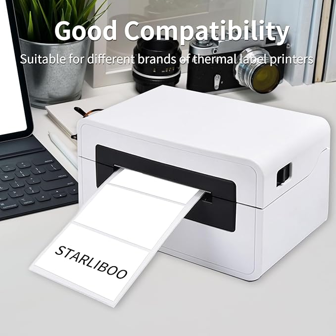 2×3 Inch White Thermal Labels Stickers, Removable Thermal Label, Waterproof - Image 4