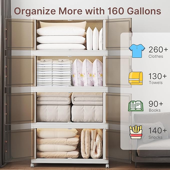 640Qt Stackable Storage Bins - Image 4