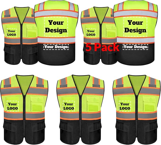 Safety Vest Customize Logo by evershare