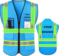 YOWESHOP High Visibility Reflective Safety Vest by YOWESHOP