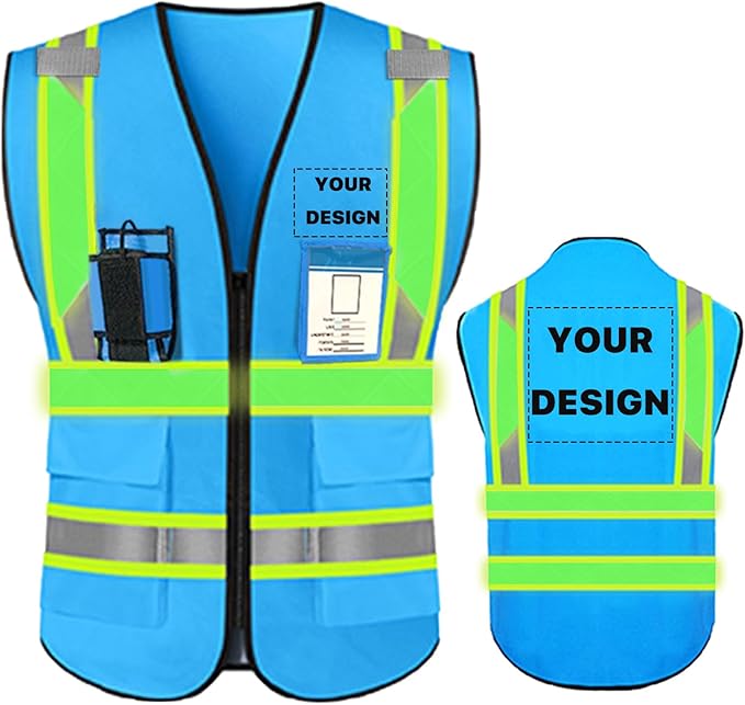 YOWESHOP High Visibility Reflective Safety Vest by YOWESHOP