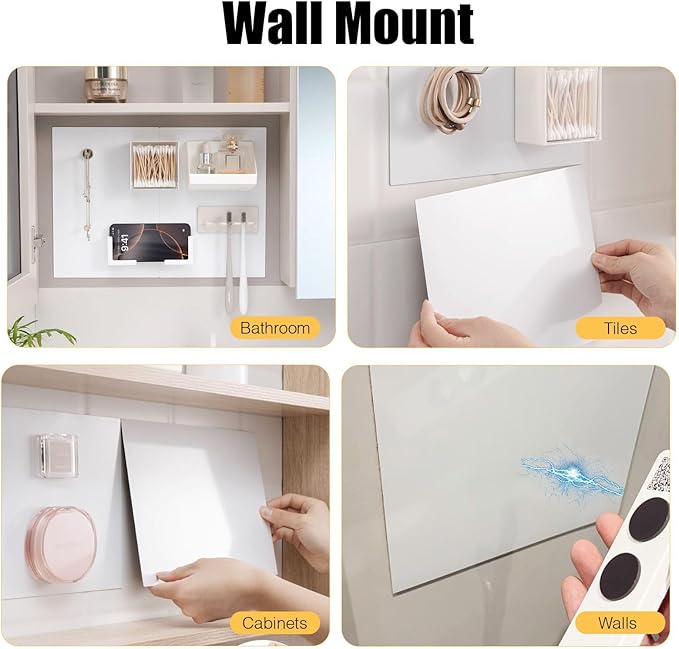 White Board for Wall, Magnetic Receptive Sheet Metal - Image 5