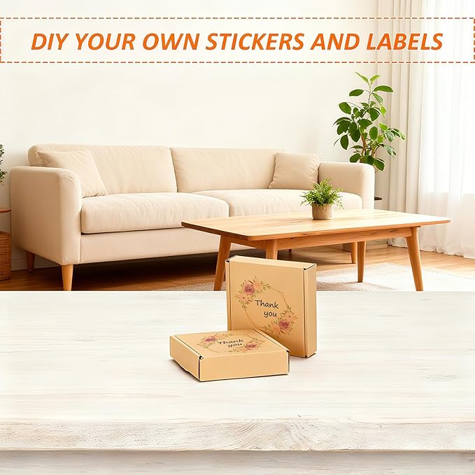 HORLIMER 4x4x1 inches Shipping Boxes Set of 100 - Image 4