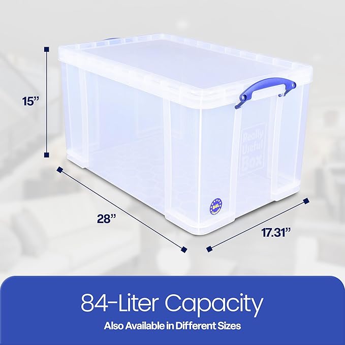 Really Useful Box 84 Liters Storage Container - Image 3