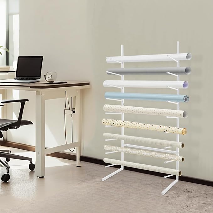 Wall Mount Art Print Blueprint Holder, 9-Tier Blueprint Holder, 20.87'' x - Image 2