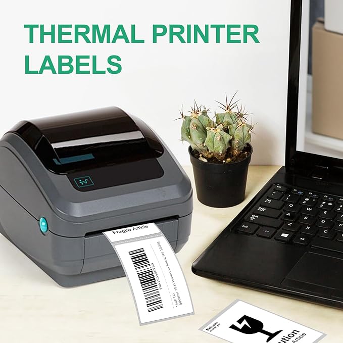 12 Rolls 2.25" X 4" Thermal Printer Labels, 350/Roll - Image 3