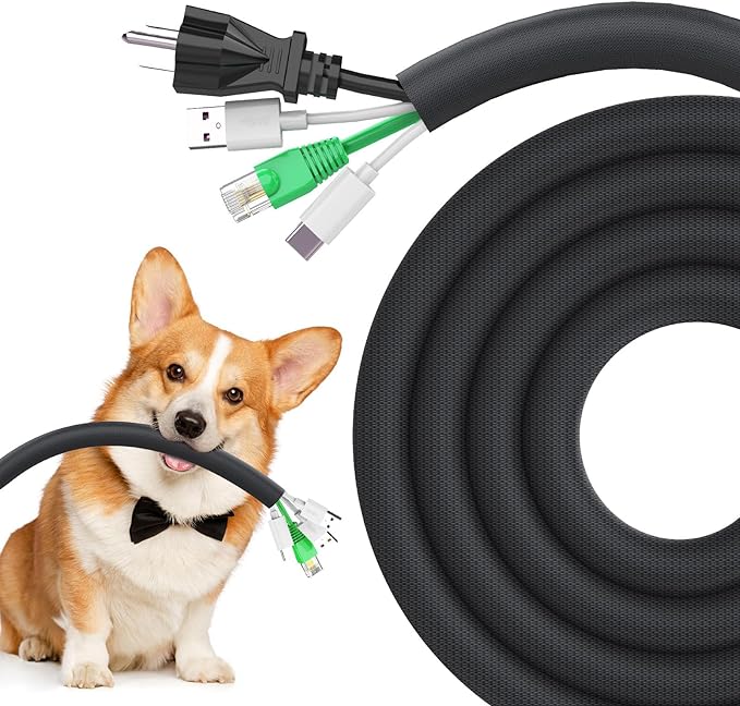 Dog Cat Cord Protector 10ft by UOMTFAI