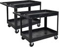 Tubstr Extra Large Two-Shelf Utility Cart by StandSteady