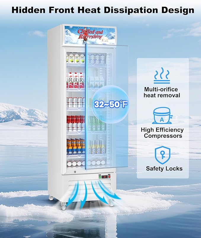 Tylza Commercial Refrigerator - Image 5