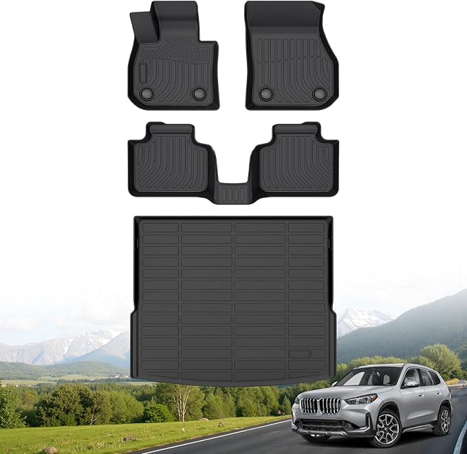 Hutisya-Floor Mats & Cargo Liner Set Fit by Hutisya