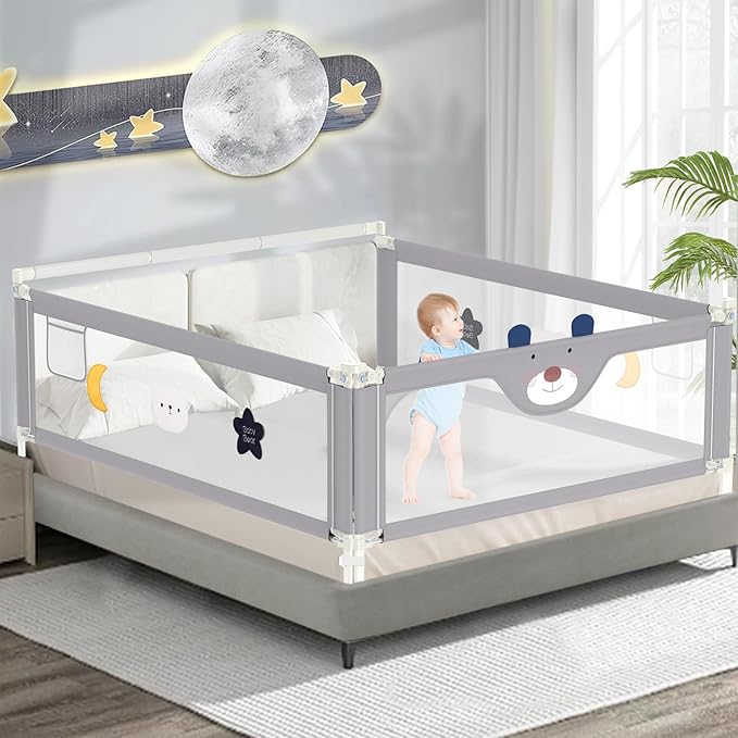 3-Piece Bed Rail for Toddlers by Unknown