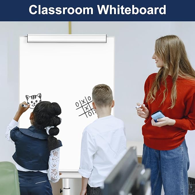 TSJ OFFICE Mobile Standing Whiteboard - Image 9