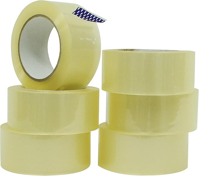 WOD CST18RA Clear Packing Tape by WODTape