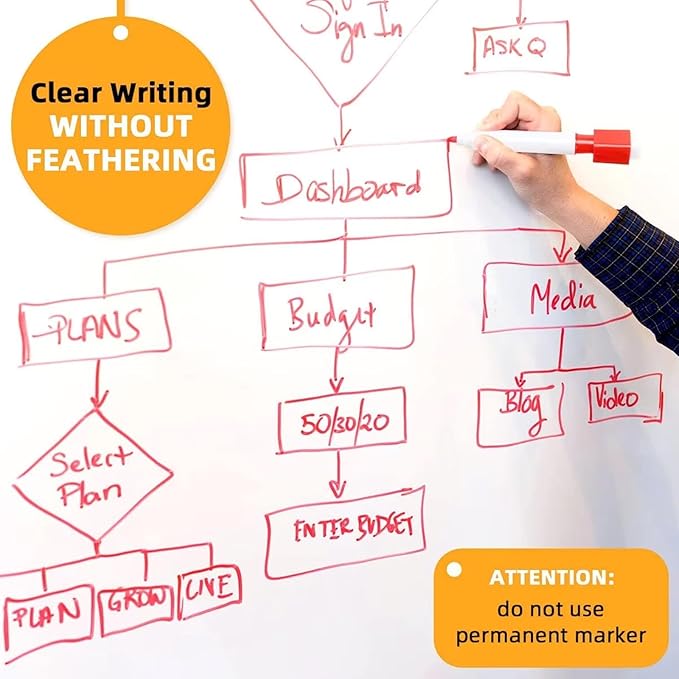 Small Magnetic Dry Erase Board Sheet - Image 5