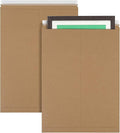 Natural Brown Kraft Rigid Mailers, 18 x 24 Inches. Pack of 5 Paperboard by APQSupply%C2%AE