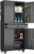 SUXXAN 71" Metal Garage Storage Cabinet by SUXXANFurniture