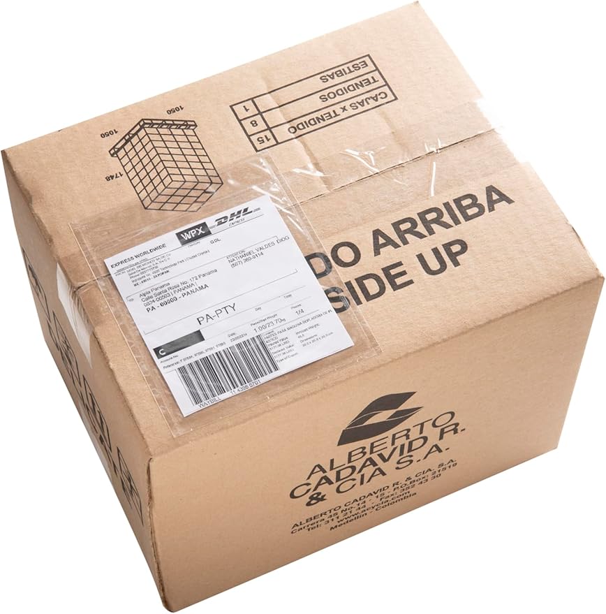 500 Units, 4.5"x5.5" Clear Packing List Shipping Label Envelopes - Image 9