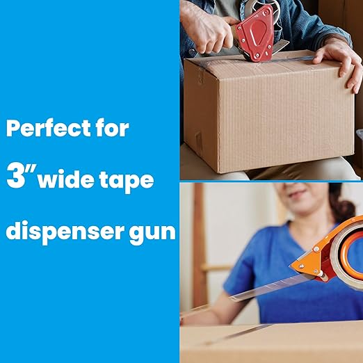 TAPEBEAR Clear Packing Tape 96 Rolls, 1.88" x 55Yards x 2.0mil Thick, Acrylic - Image 4