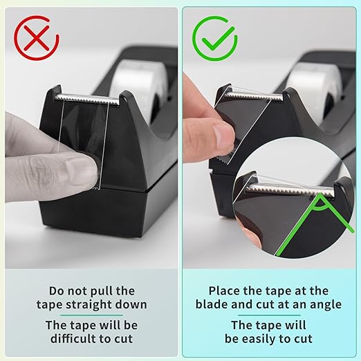 OWLKELA 6 Rolls Transparent Tape Refills, All-Purpose Transparent Glossy Tape - Image 2