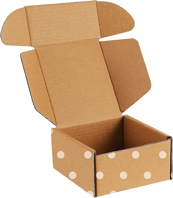 Green Recyclable Cardboard Small Gift Mailer Boxes - Image 9