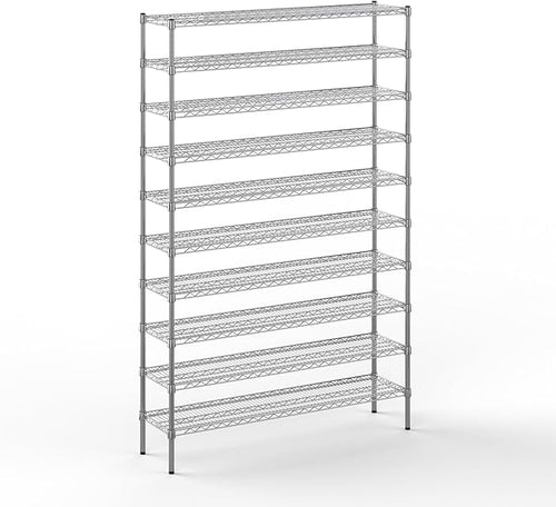 14" Deep x 54" Wide x 86" Height x Wire Shelving Kit | 10-Tier | NSF Commercial by Regal+Altair