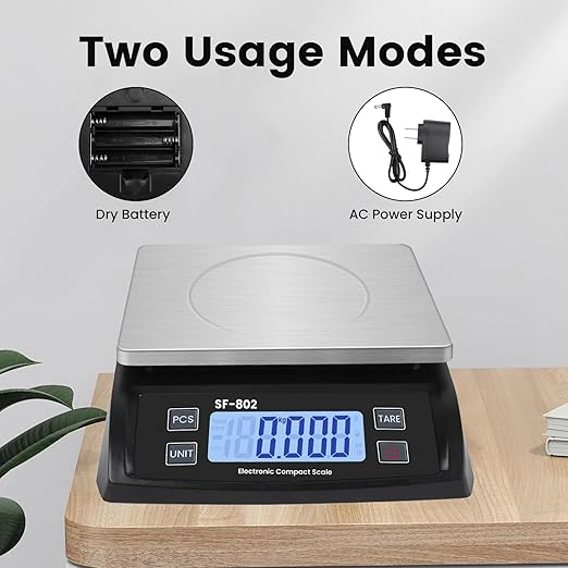 Digital Kitchen Scale 30kg/66lb Large Food Scale - Image 5