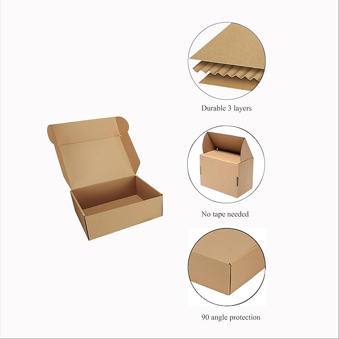 Shipping Boxes Corrugated Cardboard Mailer Boxes Literature Mailer - Image 5