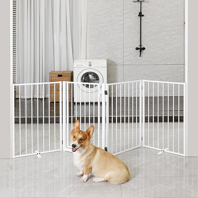 Metal Freestanding Dog Gates - Image 7