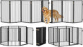 Metal Freestanding Dog Gates by WeLovePetsAsMuchAsYouDo