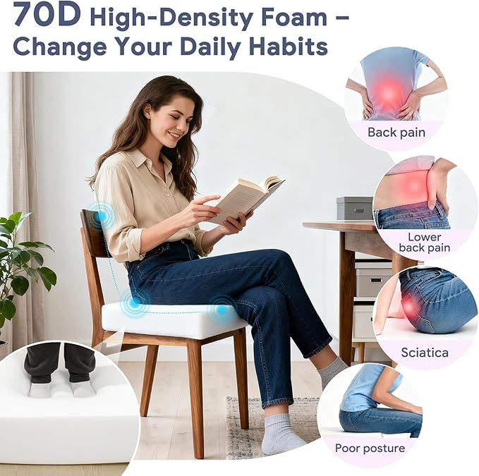 Upholstery Foam 2×24×72 Inch High Density Foam Strong Support Seat Foam - Image 3