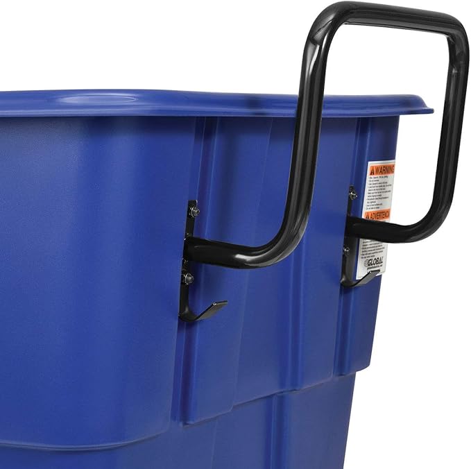 Global Industrial Standard Duty Plastic Recycling Tilt Truck 1/2 Cubic Yard - Image 5