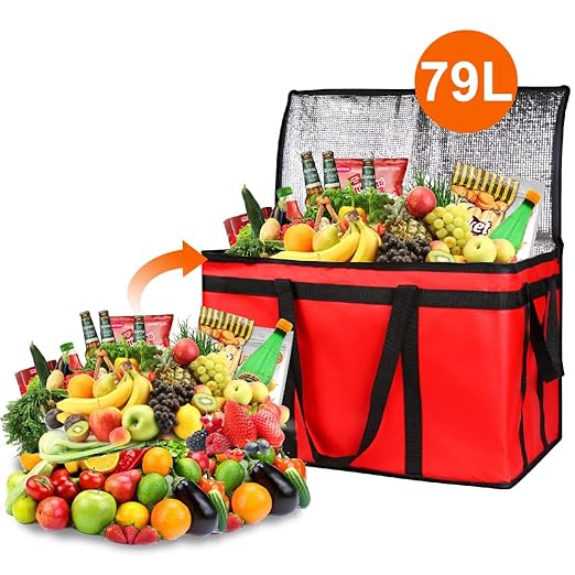 Bodaon 10-Pack Insulated Food Delivery Bag - Image 5
