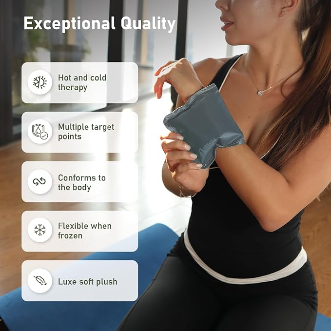 Small Flexible Gel Ice Packs for Injuries Reusable - Image 2