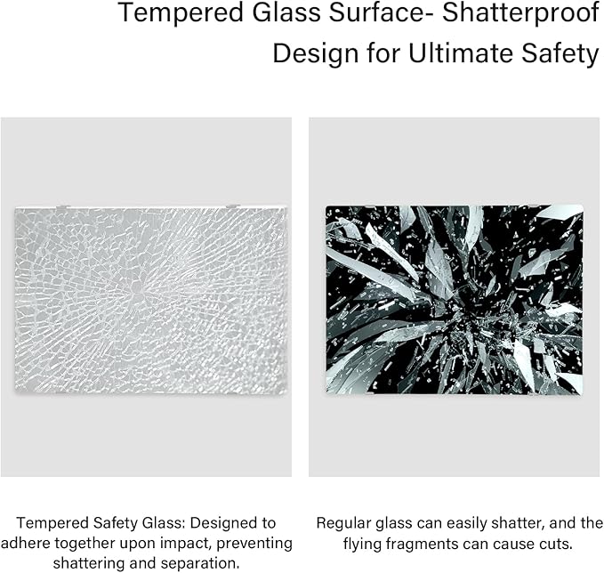 Wall-Mounted Magnetic Glass White Board - Image 8