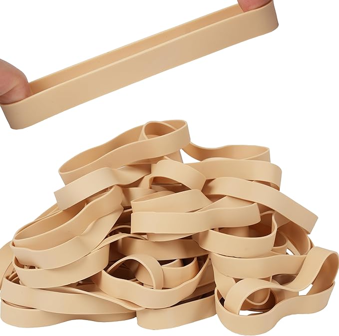 HAIDIBAO-Rubber Bands 40 Pcs Size#105 Big Wide Rubber Band Large Elastic Rubber by HAIDIBAO