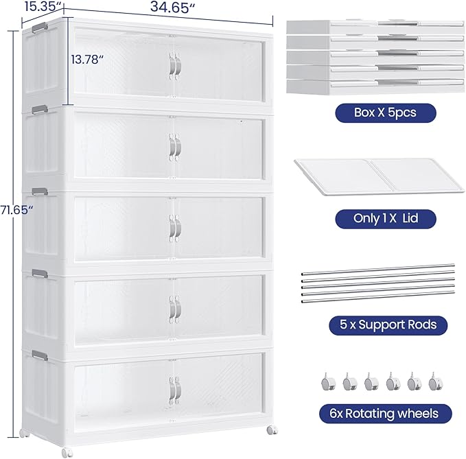 300GAL Plastic Storage Bins - Image 2