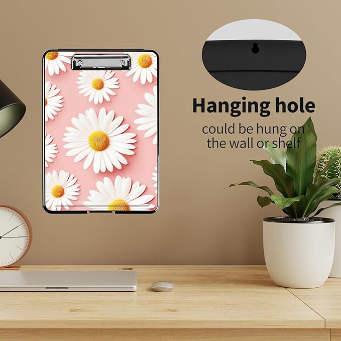 A4 Clipboards, Heavy Duty Waterproof Nursing Plastic Folder Clipboard - Image 4