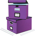 Huolewa Upgraded File Organizer Boxes by Huolewa