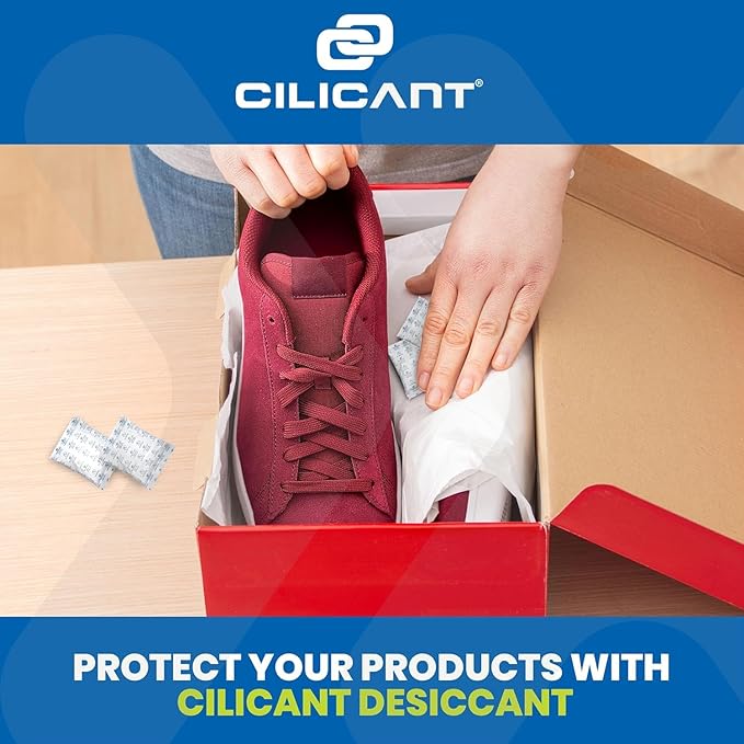 CILICAnt 10-gram Desiccant Pouches, Food Grade Moisture Absorbers Ideal - Image 5