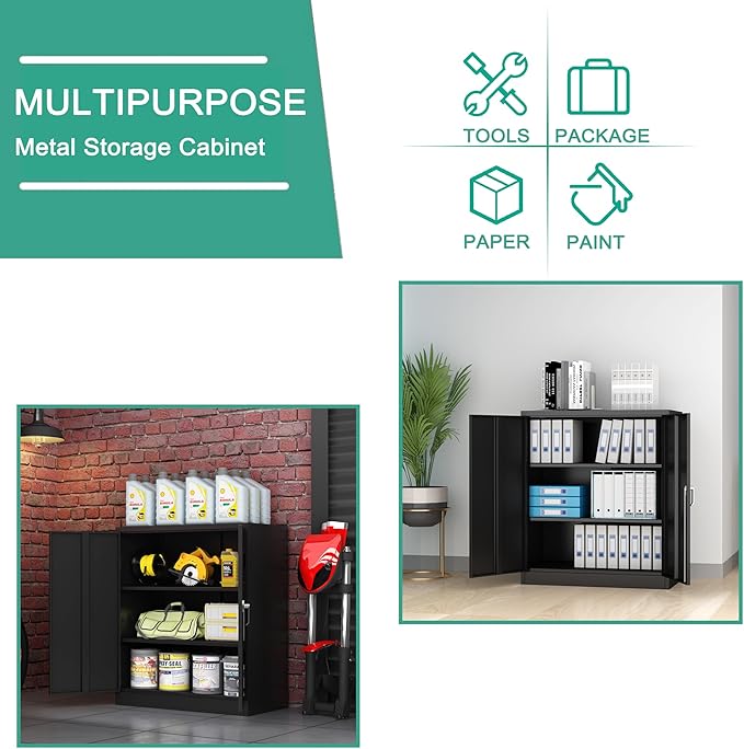Locking Garage Storage Cabinet - Image 6