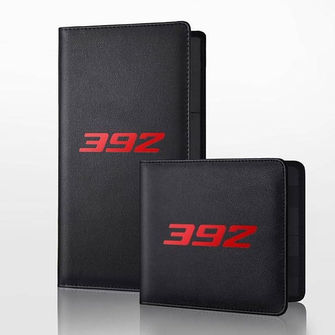 Leather Car Registration and Insurance Cards Holder Compatible - Image 6
