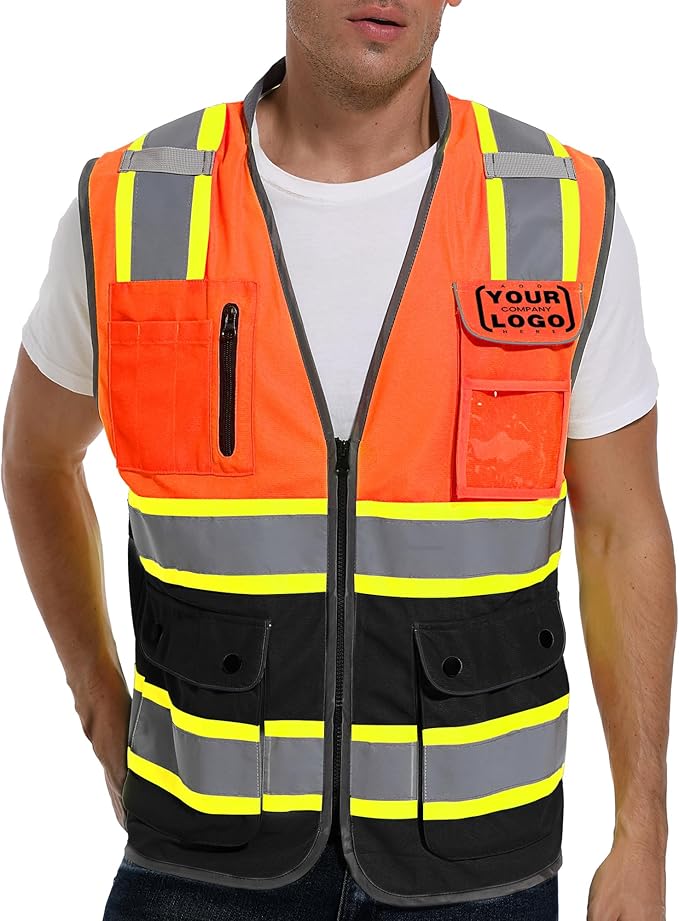 Reflective Safety Vest for Men and Women by GettheBestinSafety