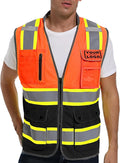 Reflective Safety Vest for Men and Women by GettheBestinSafety
